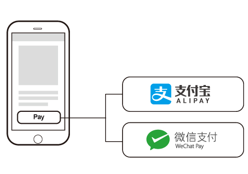 install alipay and wechat pay into mobile website